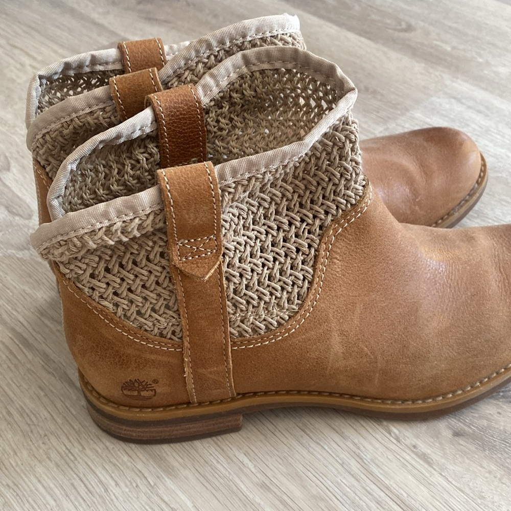 Timberland Savin Hill Open Weave Ankle Spring Boots